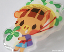 Load image into Gallery viewer, Acrylic Pin Animal Crossing Daisy Mae