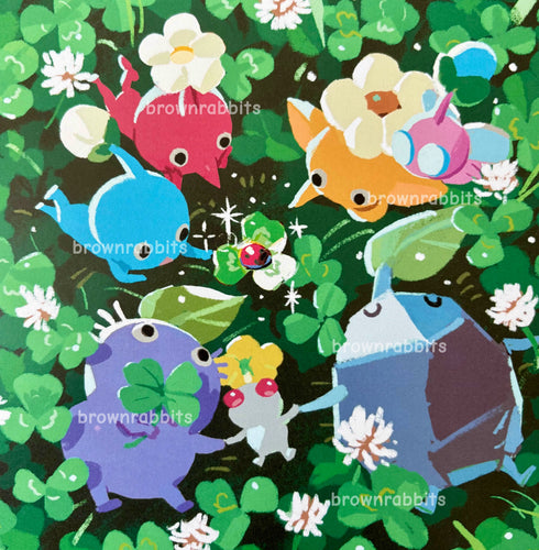 Mini Print - Clover