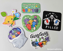 Load image into Gallery viewer, Pikmin Die Cut Stickers