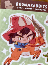 Load image into Gallery viewer, Princess Mononoke Sticker Sheets