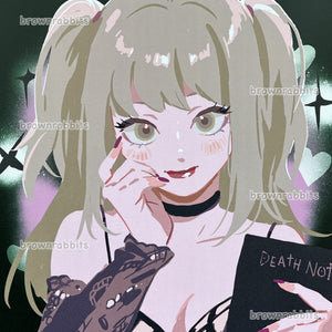 Death Note - Misa Square Print