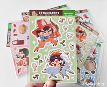 Load image into Gallery viewer, Princess Mononoke Sticker Sheets