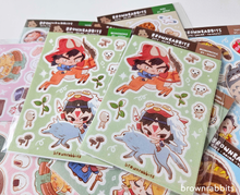 Load image into Gallery viewer, Princess Mononoke Sticker Sheets