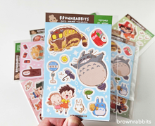 Load image into Gallery viewer, My Neighbor Totoro Sticker Sheets