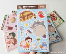 Load image into Gallery viewer, My Neighbor Totoro Sticker Sheets