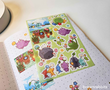 Load image into Gallery viewer, Pikmin Sticker Sheet