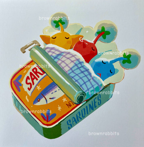 Mini Print - Sardines