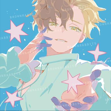 Luka Square Print