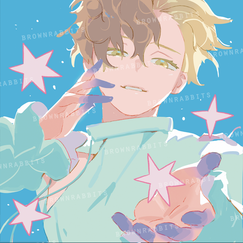 Luka Square Print
