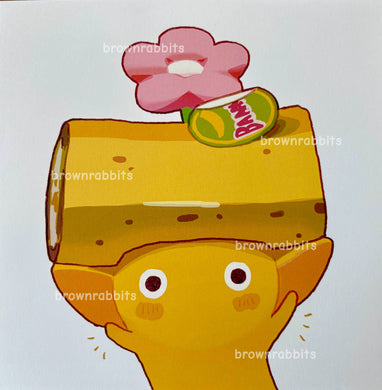 Mini Print - Yellow Banana