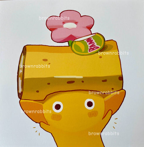 Mini Print - Yellow Banana