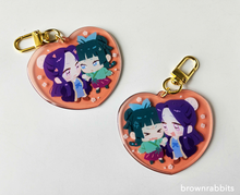 Load image into Gallery viewer, The Apothecary Diaries Keychain: Jinshi x Maomao