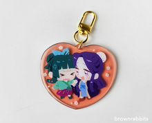 Load image into Gallery viewer, The Apothecary Diaries Keychain: Jinshi x Maomao