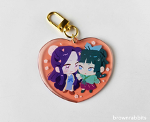 Load image into Gallery viewer, The Apothecary Diaries Keychain: Jinshi x Maomao