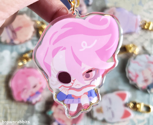 Dandadan Keychain: Aira Transformed