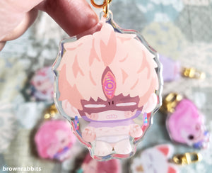 Dandadan Keychain: Jiji Transformed (Evil Eye)