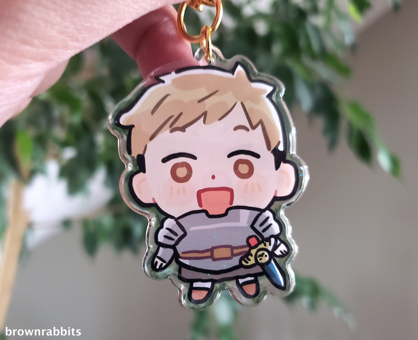 Delicious in Dungeon ver.2 Keychain: Laios