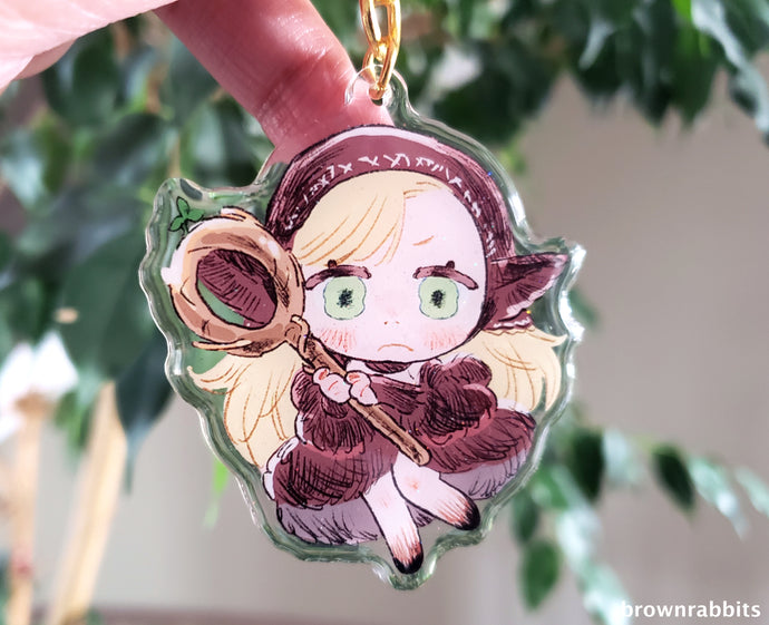 Delicious in Dungeon Keychain: Marcille Lady of Dungeon