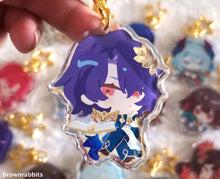 Load image into Gallery viewer, Honkai Star Rail Keychains: Dr. Ratio