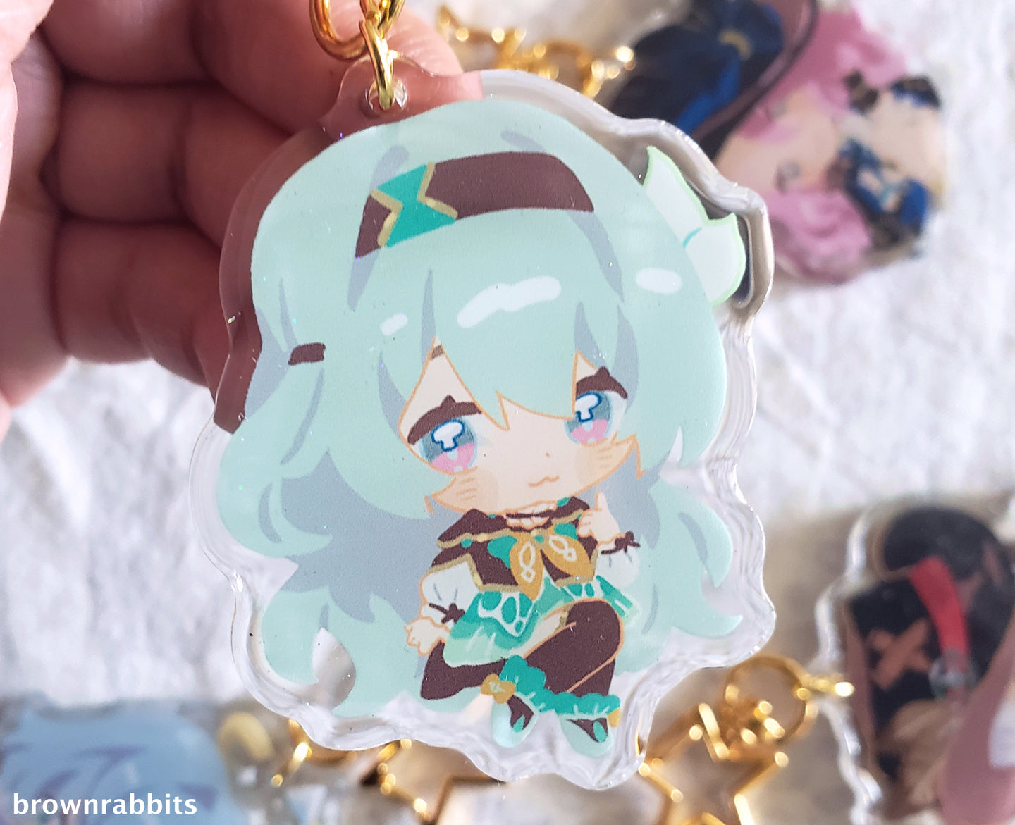 Honkai Star Rail Keychains: Firefly