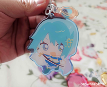 Load image into Gallery viewer, Mahou Shoujo Madoka Magika Keychains: Sayaka Miki