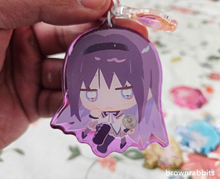 Load image into Gallery viewer, Mahou Shoujo Madoka Magika Keychains: Homura Akemi