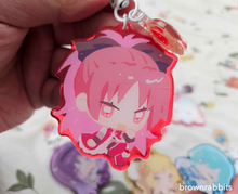 Load image into Gallery viewer, Mahou Shoujo Madoka Magika Keychains: Kyoko Sakura