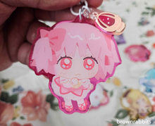Load image into Gallery viewer, Mahou Shoujo Madoka Magika Keychains: Madoka Kaname