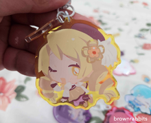 Load image into Gallery viewer, Mahou Shoujo Madoka Magika Keychains: Mami Tomoe