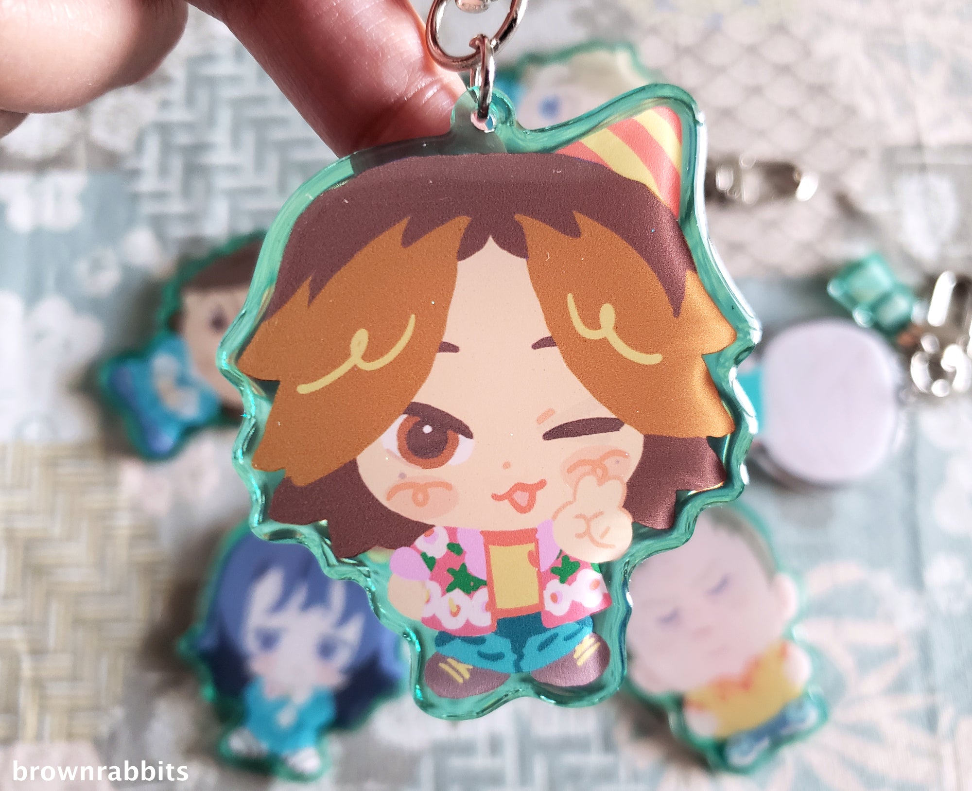 アクセサリー DAISUKE sama Mouthwashing Keychain: Daisuke – Brownrabbits