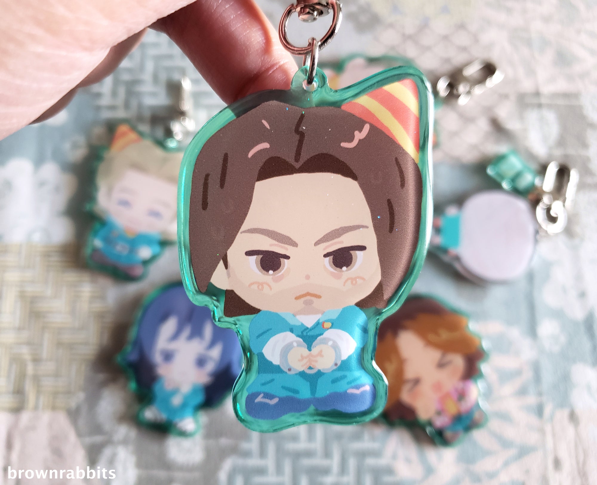 Mouthwashing Keychain: Jimmy – Brownrabbits