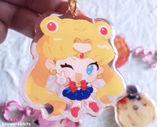 Load image into Gallery viewer, Sailor Moon Keychain