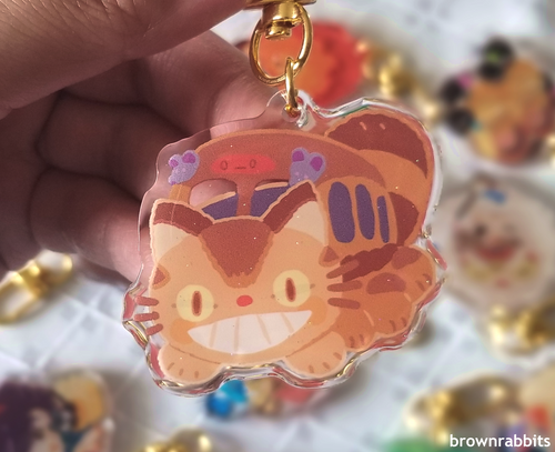 Ghibli Keychains: Catbus