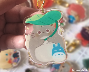 Ghibli Keychains: Totoro