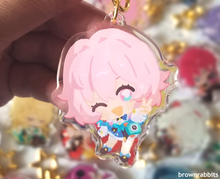 Load image into Gallery viewer, Honkai Star Rail Keychains: March 7th
