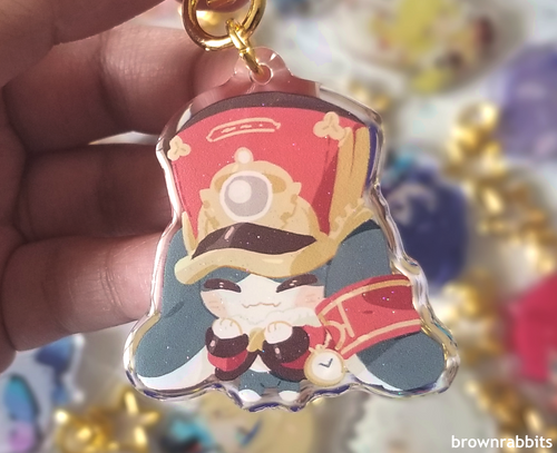 Honkai Star Rail Keychains: Pom-Pom