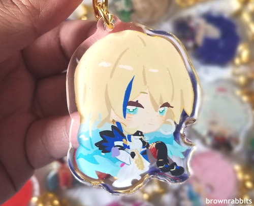 Honkai Star Rail Keychains: Serval