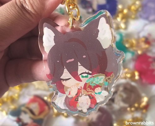 Honkai Star Rail Keychains: Tingyun