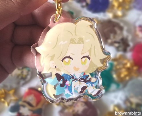 Honkai Star Rail Keychains: Yanqing