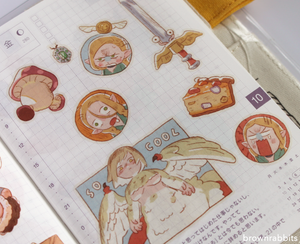 Delicious in Dungeon Sticker Sheets: 02