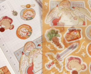 Delicious in Dungeon Sticker Sheets: 02