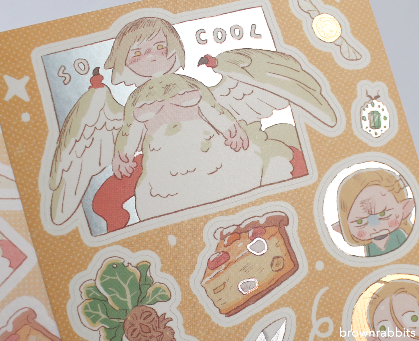 Delicious in Dungeon Sticker Sheets: 02