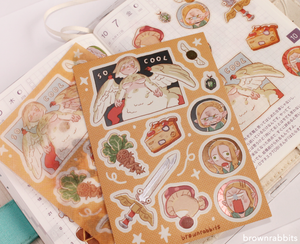 Delicious in Dungeon Sticker Sheets: 02