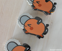 Load image into Gallery viewer, PREORDER: Chainsawman Pins *READ DESCRIPTION*