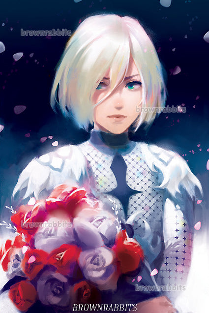 Yuri on Ice: Yuri Plisetsky Poster – Brownrabbits