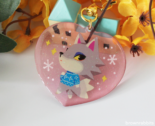 Heart Charm Animal Crossing Fang