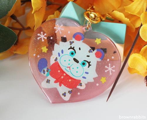 Heart Charm Animal Crossing Bianca