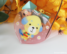 Load image into Gallery viewer, Heart Charm Animal Crossing Daisy