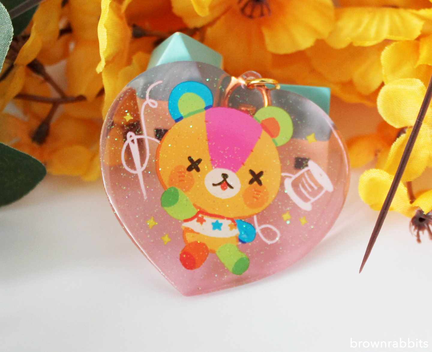 Heart Charm Animal Crossing Stitches