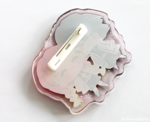 Load image into Gallery viewer, Candy Glaze Obanai x Mitsuri Acrylic Pin